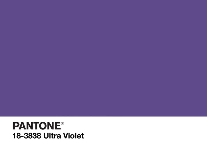 PANTONE'S 2018 COLOR OF THE YEAR - ULTRA VIOLET