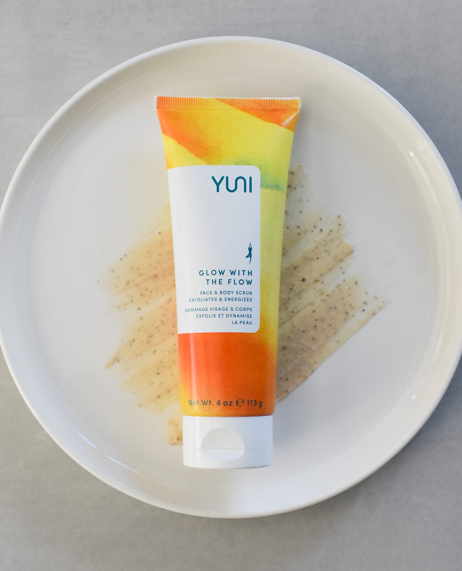 YUNI Glow With the Flow Face and Body Scrub-Face & Body Cleanser-Luvi Beauty & Wellness