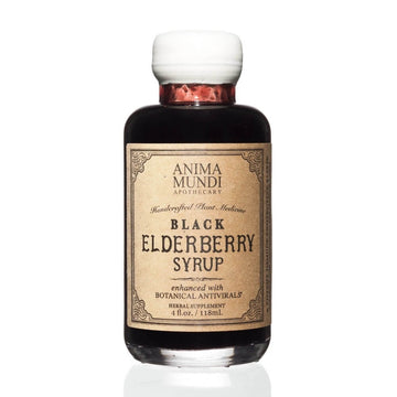 ANIMA MUNDI Elderberry Syrup with Antivirals-Supplements-Luvi Beauty & Wellness