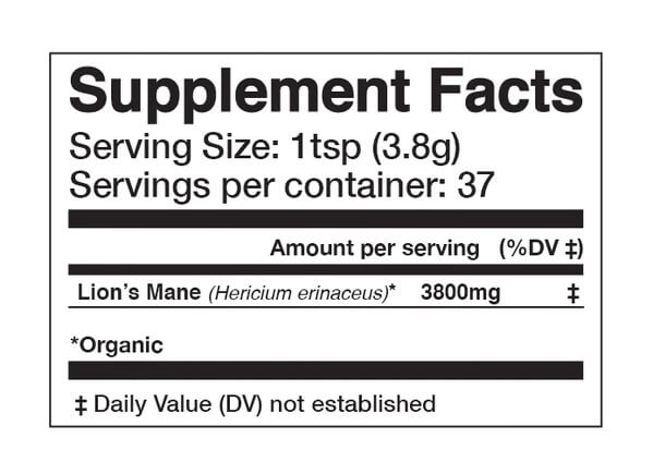 ANIMA MUNDI Lions Mane-Supplements-Luvi Beauty & Wellness