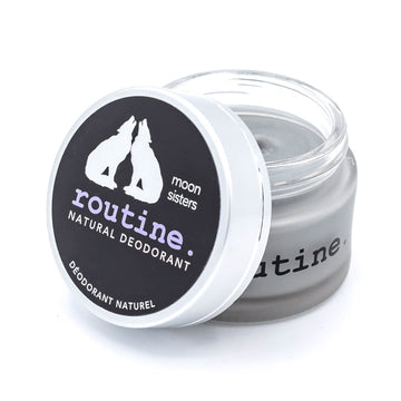 ROUTINE Naturals Cream Deodorant - ACTIVATED CHARCOAL-DEODORANT-Luvi Beauty & Wellness