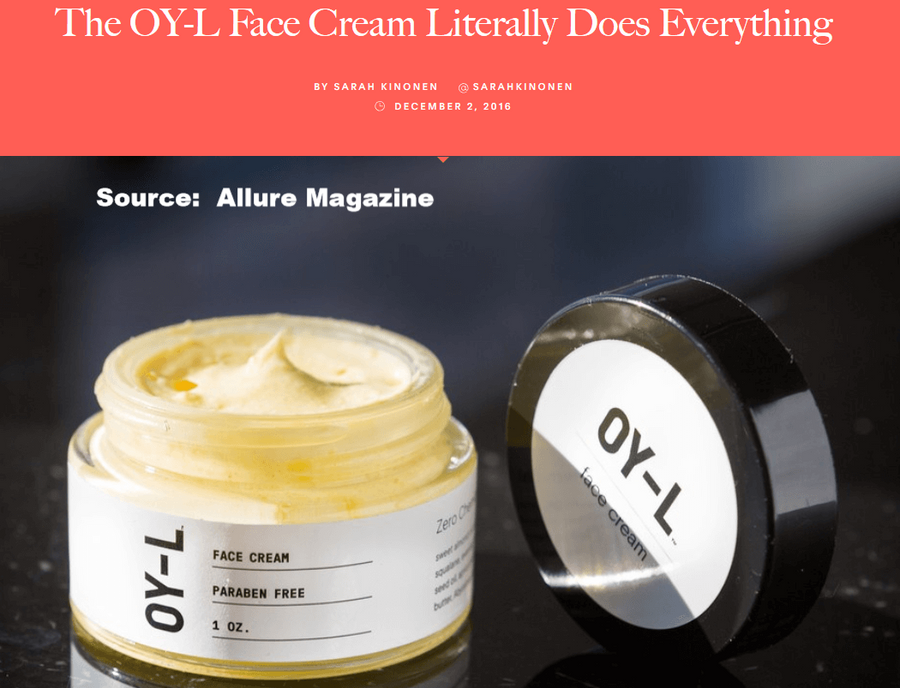 OY-L Face Cream-Facial Moisturizer-Luvi Beauty & Wellness