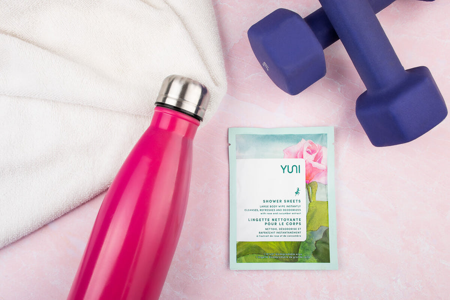 YUNI Rose Cucumber Shower Sheets-Body Cleanser-Luvi Beauty & Wellness