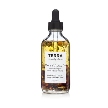 TERRA BEAUTY BARS Floral Infusion Multitasking Oil for Body + Hair-MULTI-USE OIL-Luvi Beauty & Wellness
