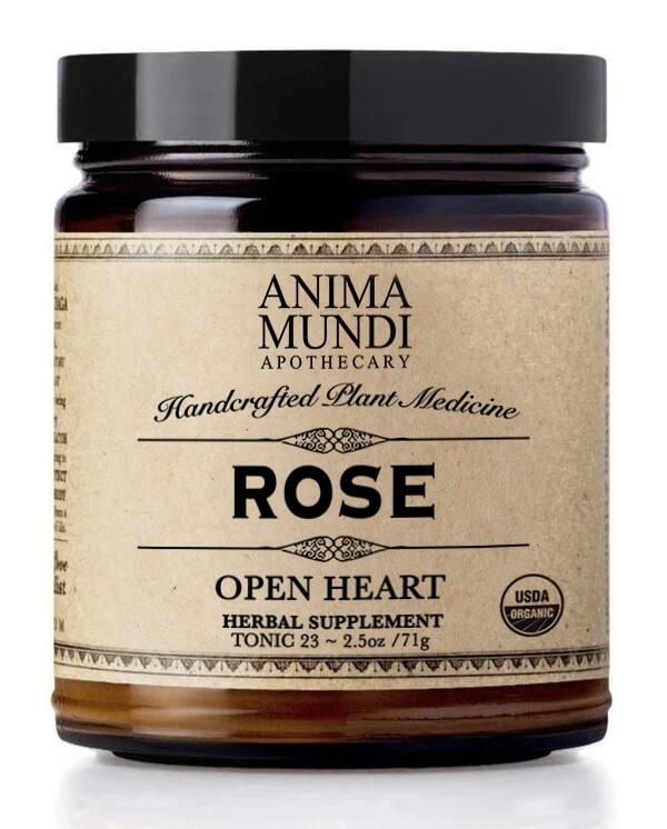 ANIMA MUNDI Rose Powder-Ingestible-Luvi Beauty & Wellness