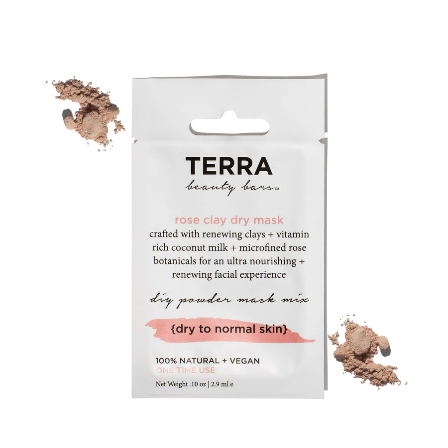 TERRA BEAUTY BARS Rose Clay Dry Mask-Face Mask-Luvi Beauty & Wellness