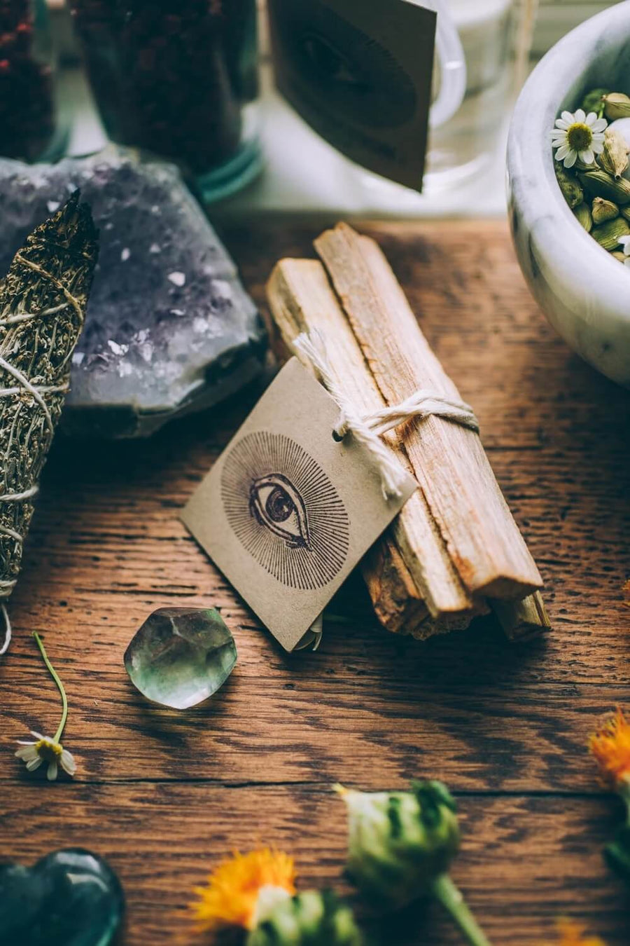 ANIMA MUNDI Palo Santo Sacred Wood Smudge-INCENSE-Luvi Beauty & Wellness